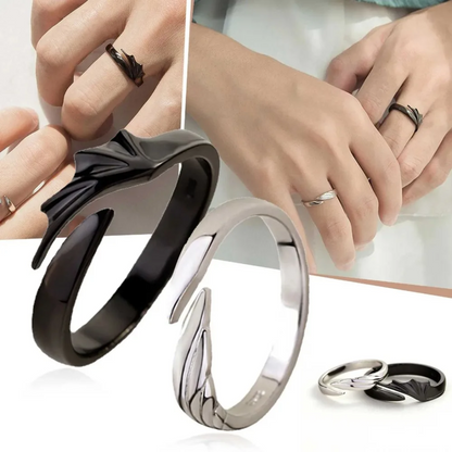Anillos de dragón en pareja
